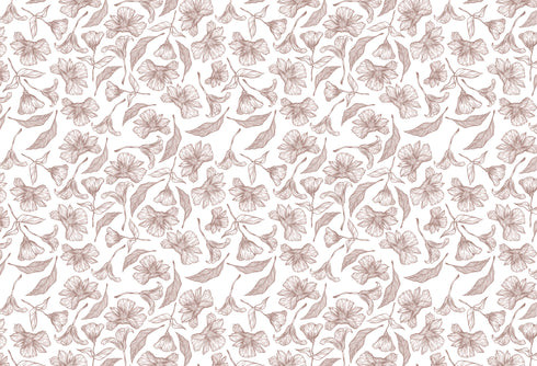 Papel china - Floral 500 hojas