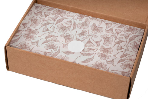 Papel china - Floral 500 hojas